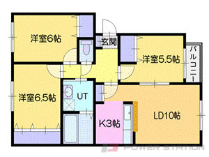 江別市元江別本町0賃貸マンション間取図面
