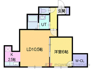 江別市一番町0賃貸アパート間取図面