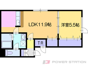 江別市高砂町0賃貸アパート間取図面