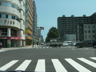 円山公園駅周辺の街並み