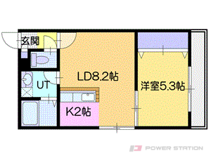 グラシアス小樽駅前:1LDK