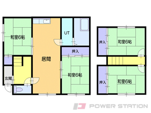 貸家 石山町24-12:0