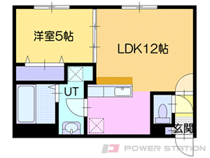 Kalmia桑園(カルミア桑園):3号室タイプ