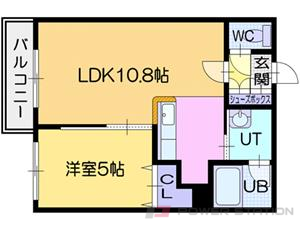 ウィングヴィラ:１号室タイプ