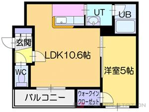 ウィングヴィラ:6号室タイプ