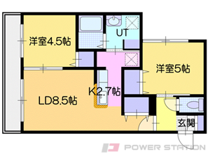 ディアマンテ菊水:2LDK