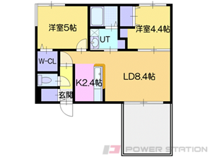 ディアマンテ菊水:2LDK