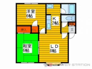 MDハイム福住:1号室タイプ