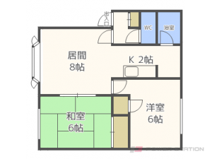 MDハイム福住:2号室タイプ